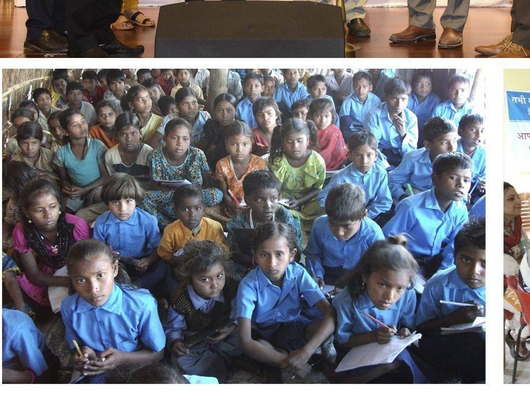 Community outreach session with schoolchildren by Imagicaa Welfare Foundation